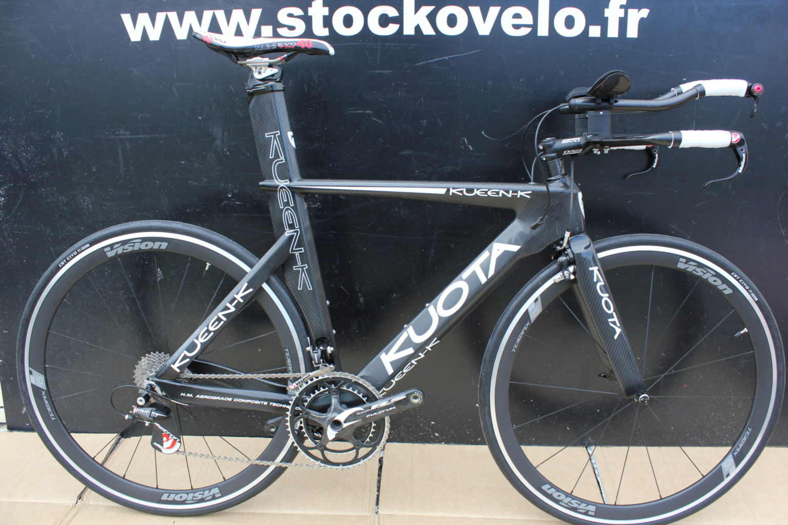 Vélo de route carbone KUOTA KOM (KOM Air) - KUOTA - 81000 - Troc Vélo