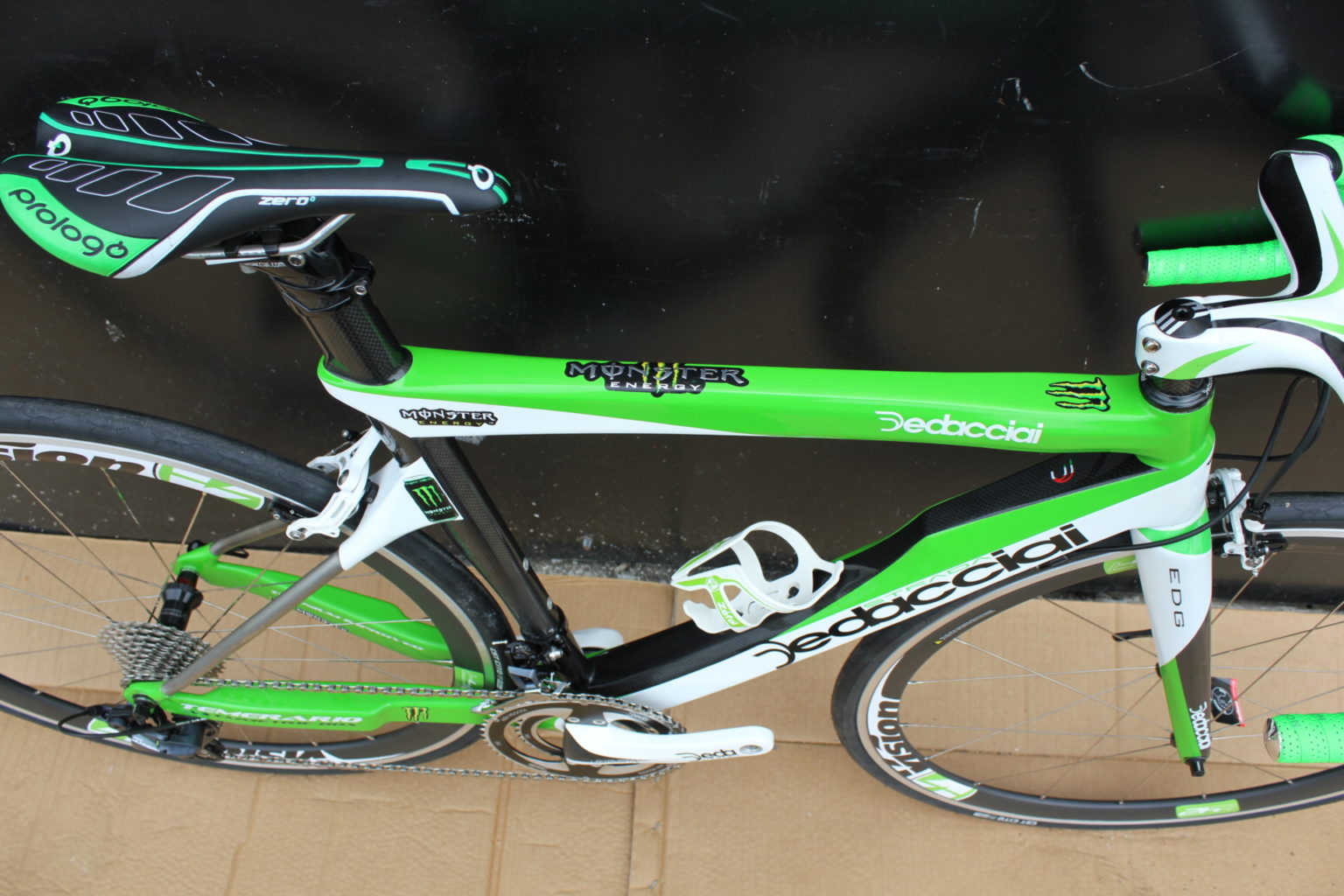 Cadre Vélo Course Carbone Dedacciai – Noir – Taille Unique – Occasion