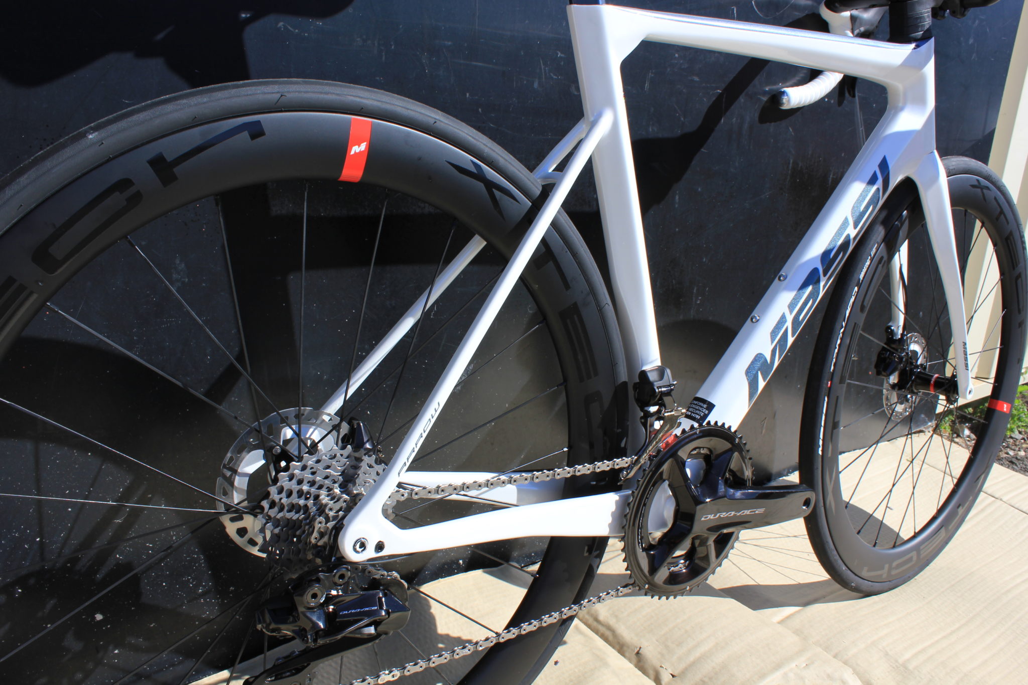 Vélo De Route Concorde Mix Alu/carbone - Shimano Dura-Ace - Bleu - Taille à Vérifier