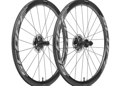 Roues SCOPE R4 Disc carbone 45 mm pneu Noire/Blanche
