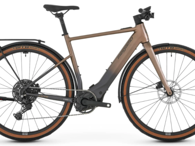 MEGAMO LANDE FLAT-BAR Equipped Moteur BOSCH 400 Wh Perf Line CX 2026 Brown