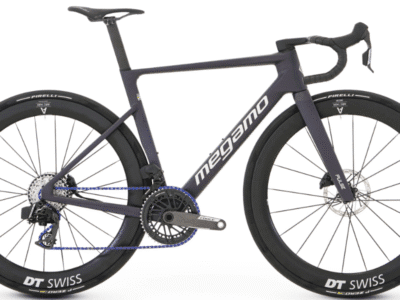 Vélo MEGAMO PULSE 02 SLR Carbone SRAM Force AXS 12V PowerMeter 2026 Black