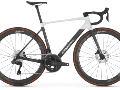 Vélo MEGAMO RAISE 05 CW carbone SHIMANO Ultégra Di2 12V 2026 Noir/blanc