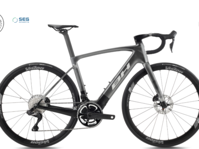 Vélo électrique BH IRS1 Carbone 1.5 630Wh Autonomie 150 kms 40 Km/h 2026 Anthracite