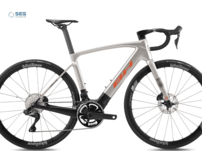 Vélo électrique BH IRS1 Carbone 1.6 630Wh Autonomie 150 kms 40 Km/h 2026 Gris