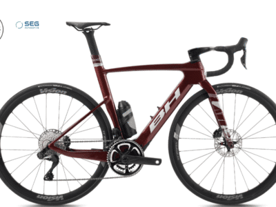 Vélo électrique BH iAEROLIGHT Carbone 1.8 600Wh Autonomie 145 kms 40 Km/h 2026 Rouge