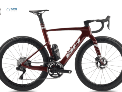 Vélo électrique BH iAEROLIGHT Carbone 1.9 600Wh Autonomie 145 kms 40 Km/h 2026 Rouge