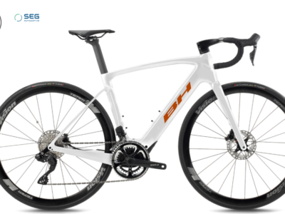 Vélo électrique BH IRS1 Carbone 1.5 630Wh Autonomie 150 kms 40 Km/h 2026 Blanc