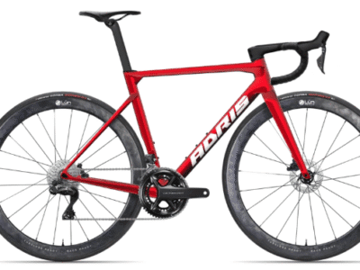 Vélo ADRIS LE PERFORMANCE Carbone Shimano Ultégra Di2 12V Rouge Chrome (Made In France)