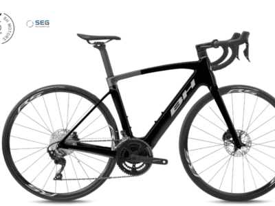 Vélo électrique BH IRS1 Carbone 1.4 630Wh Autonomie 150 kms 40 Km/h 2025 Noir
