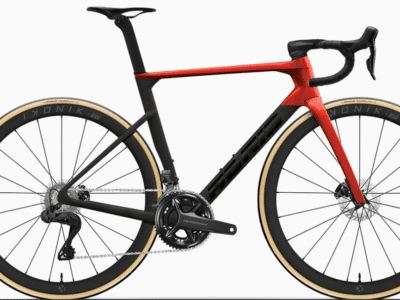 Vélo ADRIS LE PERFORMANCE S2 Carbone Shimano Ultégra Di2 12V Rouge Volcanique (Made In France)