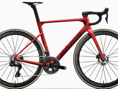 Vélo ADRIS LE PERFORMANCE S2 Carbone Shimano Dura-Ace Di2 12V Rouge Marbré (Made In France)