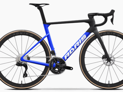 Vélo ADRIS LE PERFORMANCE S2 Carbone Shimano 105 Di2 12V Bleu électrique (Made In France)