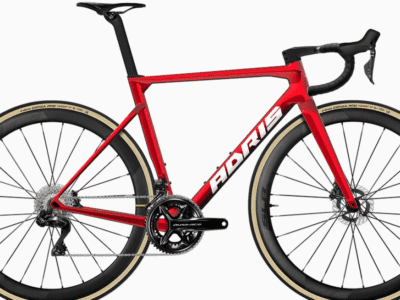 Vélo ADRIS LE PERFORMANCE Carbone Shimano Dura-Ace Di2 12V Rouge chrome (Made In France)