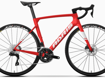 Vélo ADRIS Le Sous Bois Carbone Shimano Ultégra Di2 12V Rouge Flash ( Made In France)
