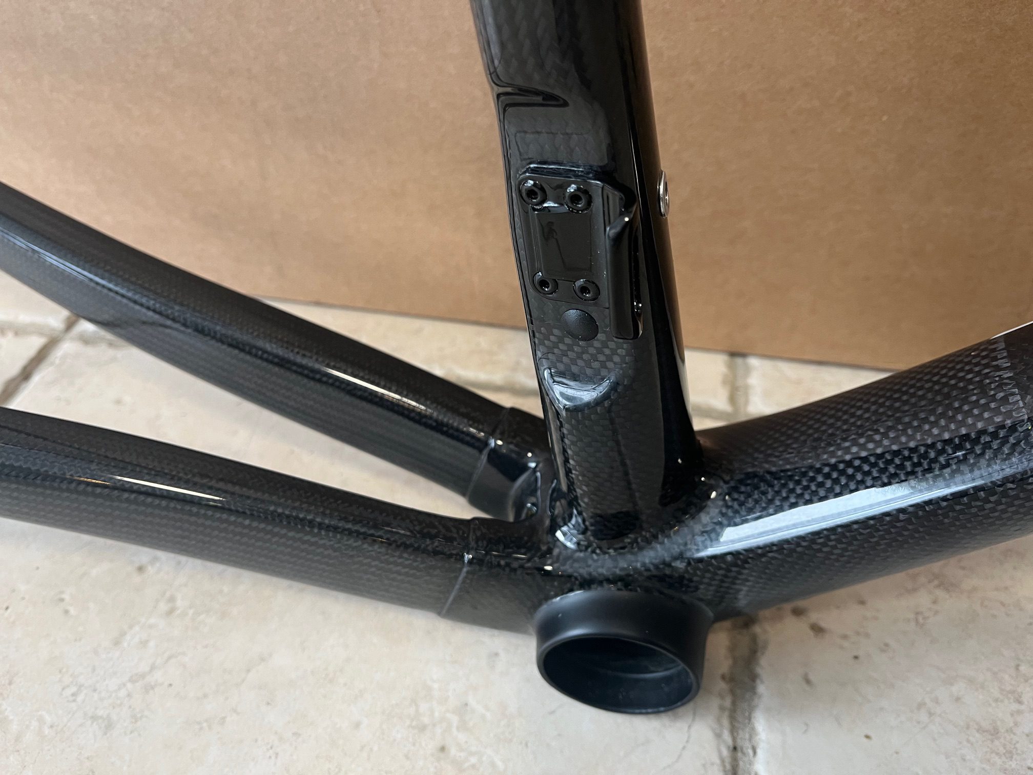 Cadre TIME ALPE D'HUEZ 01 Patins Gloss carbone reconditionné neuf taille XS – Image 8