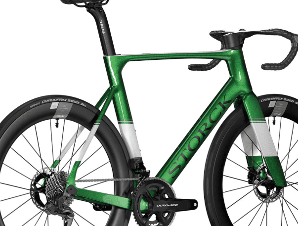 Cadre STORCK AERFAST Pro + cintre + tige de selle Green – Image 2