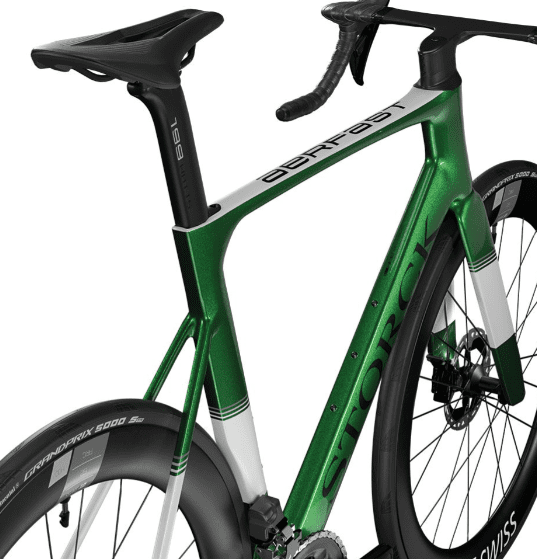 Cadre STORCK AERFAST Pro + cintre + tige de selle Green – Image 4
