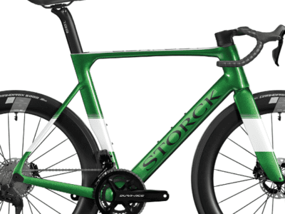 Cadre STORCK AERFAST Pro + cintre + tige de selle Green