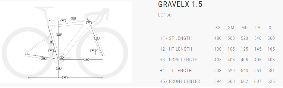 Vélo BH GRAVELX 1.5 Shimano GRX 820 12V 2026 Blanc – Image 3